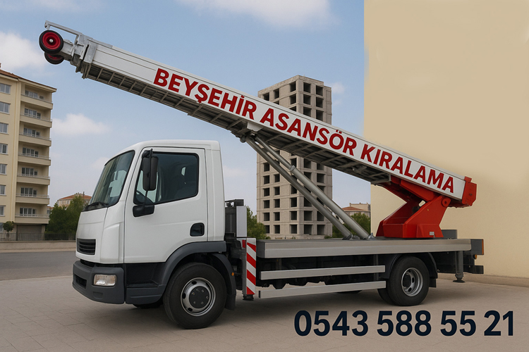 Beyşehir asansör kiralama